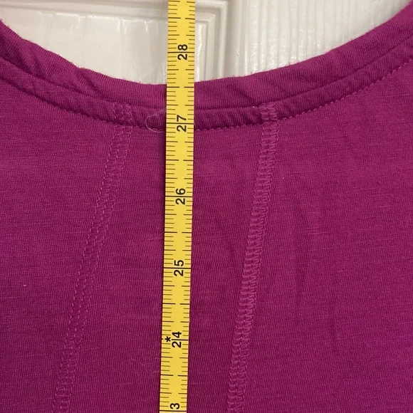 Athletic Works top short sleeves purple XXL 20 great condition 95poly/5rayon - Picture 10 of 10